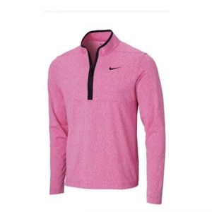 Nike Dri-FIT Victory Half-Zip Golf Top Men’s Pink